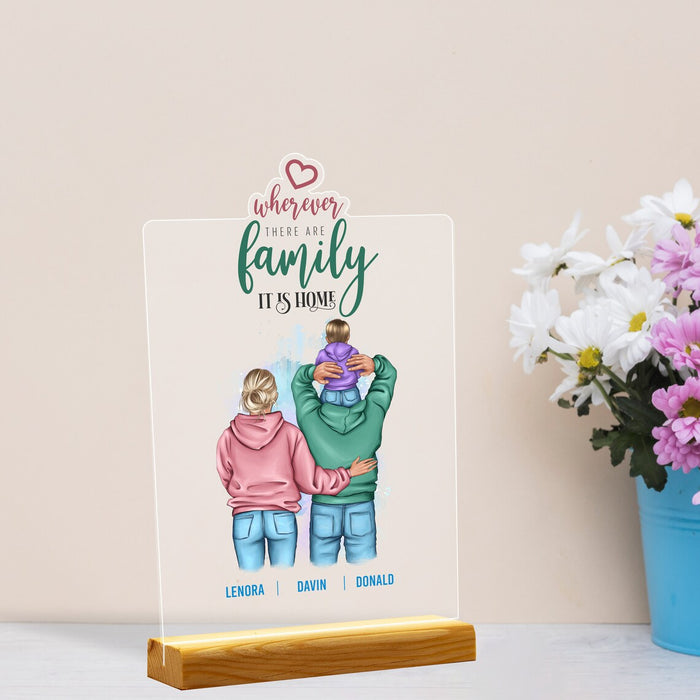 Personalized Acrylic Photo Stand, Family Photo, Wedding, Souvenir, Special Gift for Mom and Dad, Acrylic Plexiglass Table top Decoration