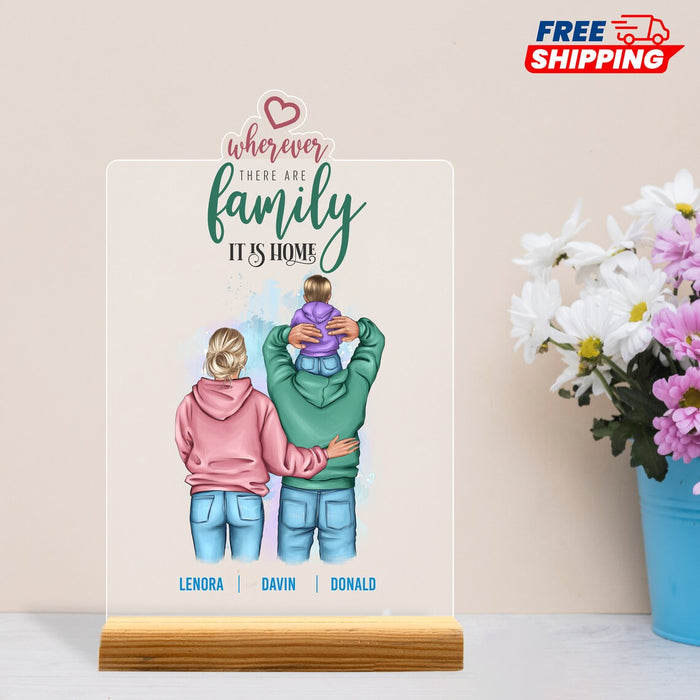 Personalized Acrylic Photo Stand, Family Photo, Wedding, Souvenir, Special Gift for Mom and Dad, Acrylic Plexiglass Table top Decoration